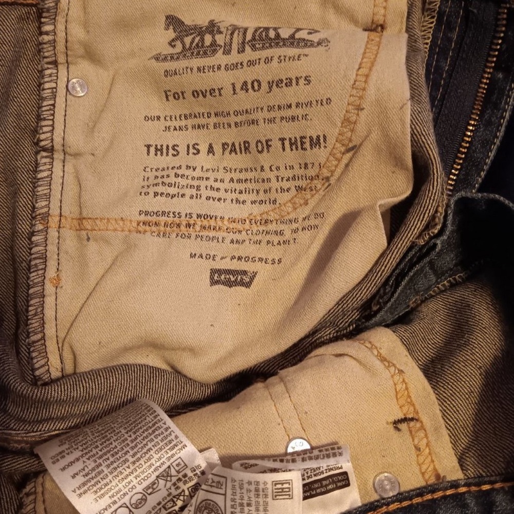 LEVI'S 511 Slim Jeans Men's 32/32 04511-1929 - Picture 4 of 4